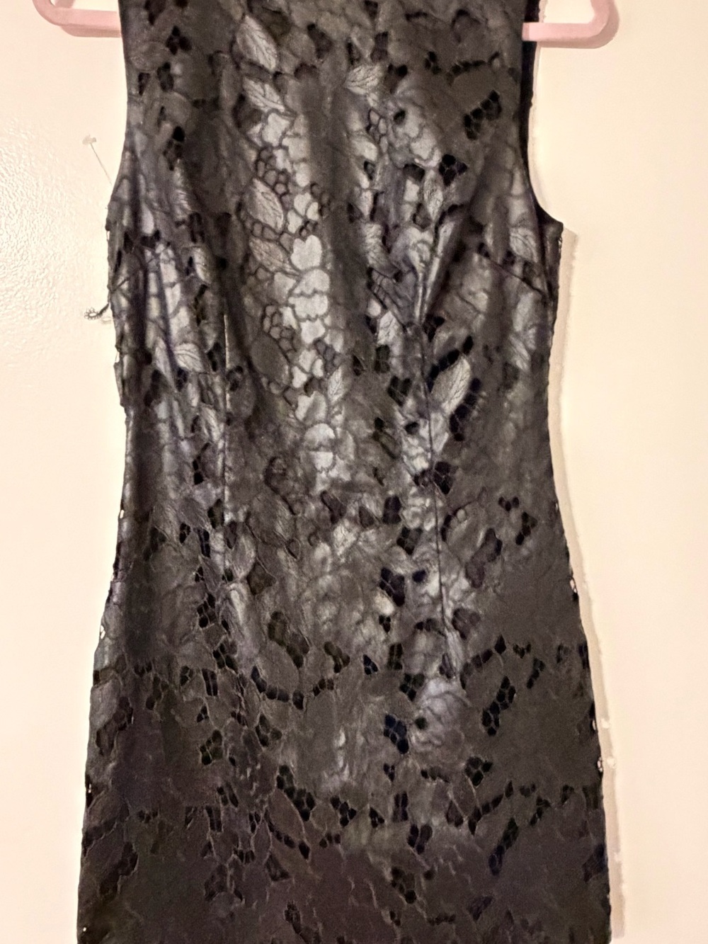 bebe Black Lace Sheath Dress size S ( us 4)